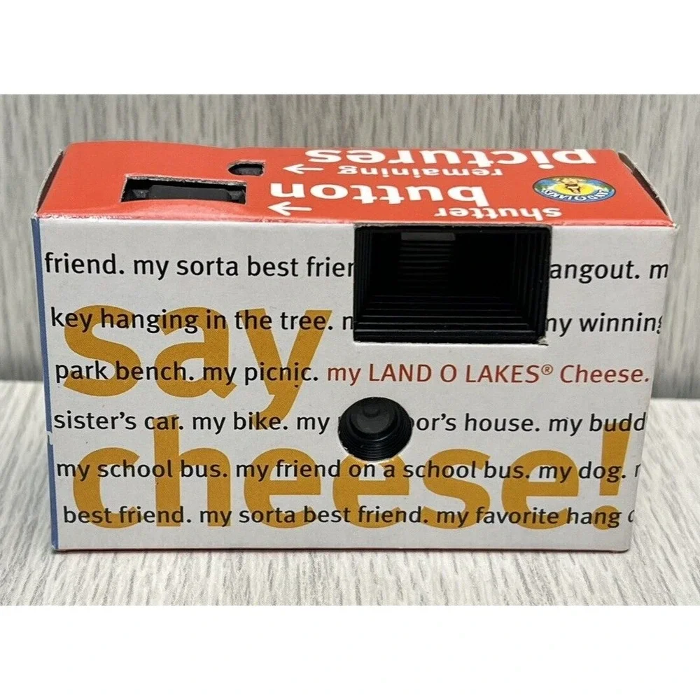 VTG Land O Lakes Say Cheese 35mm Film Camera Expired 3/99 Unopened NOS
